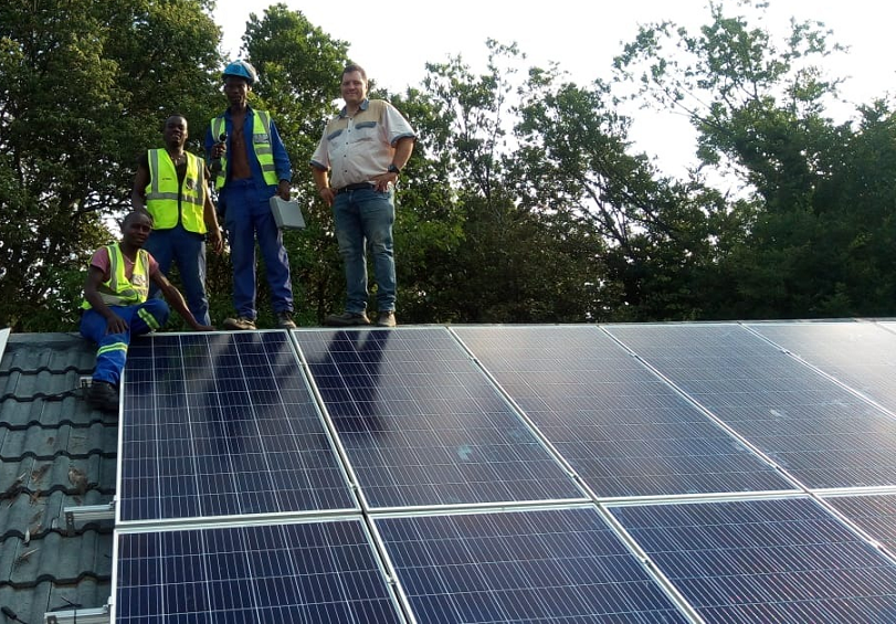 Installed solar image